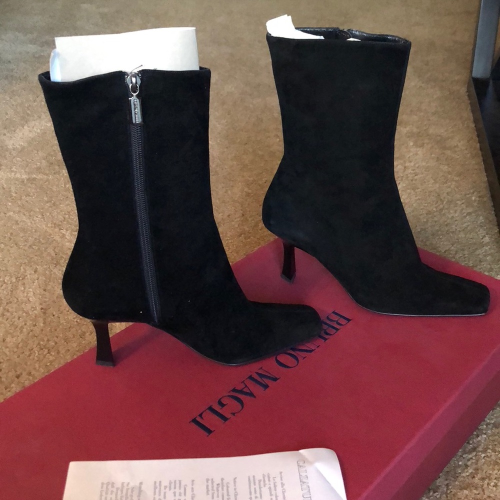 Black bruno maglli boots size 7.5